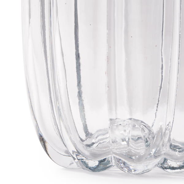 Melon Vase <br>
Clear <br>
(Ø 13 x H 27) cm