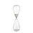 120 min Sandglass <br> White <br> (Ø 13 x H 50) cm