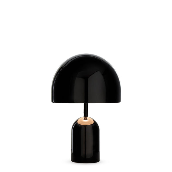 Bell Portable LED <br> Rechargeable Table Lamp <br> Black <br> (L 28 x W 7.6 x H 28) cm