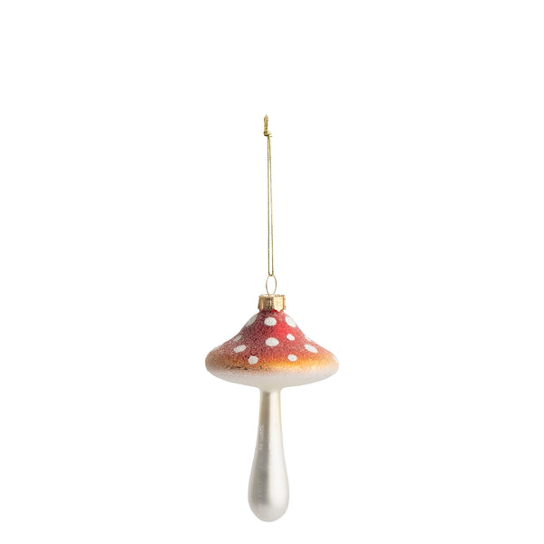 Mushroom Ornament <br> 
Multicolor <br> 
Set of 1