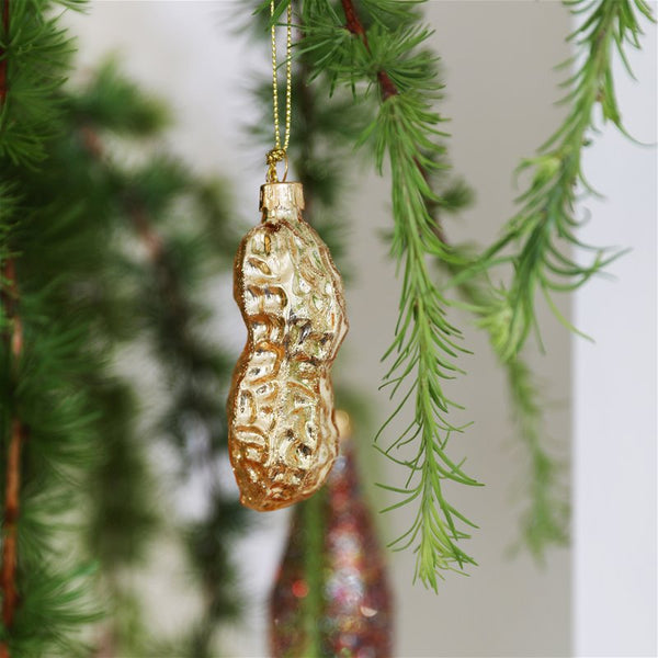 Peanut Ornament <br> (Ø 2.5 x H 9) cm