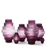 Steps Vase<br> 
Dark Purple
<br> (Ø 35 x H 50) cm