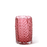 Round Relief Vase<br> 
Light Pink
<br> (Ø 20 x H 30) cm