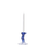 Glass Drip Candle Holder <br> 
Dark Blue <br> 
(L 14 x W 8 x H 14) cm