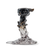 Glass Drip Candle Holder <br> 
Black <br> 
(L 14 x W 8 x H 14) cm
