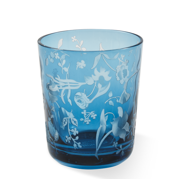 Scattered Flowers Tumbler Glass <br> Limited Edition <br> Set of 2 <br> 300 ml