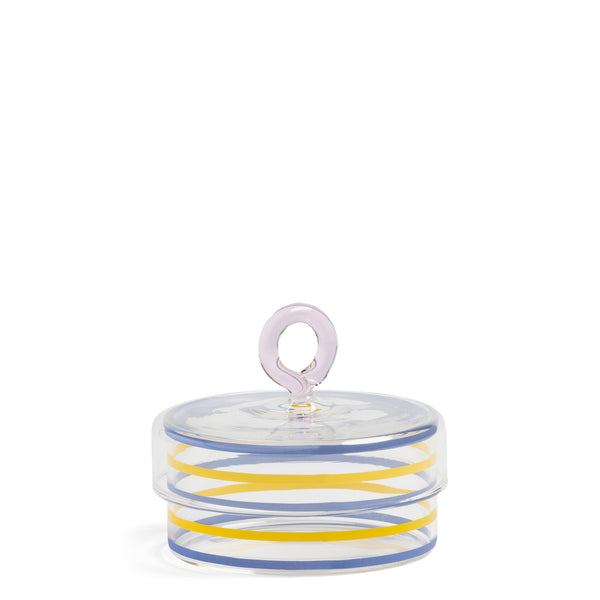 Stripy Jar <br> (Ø 10 x H 10) cm