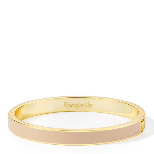 Bangle Bracelet<br> Beige Mastic<br> (14-16) cm