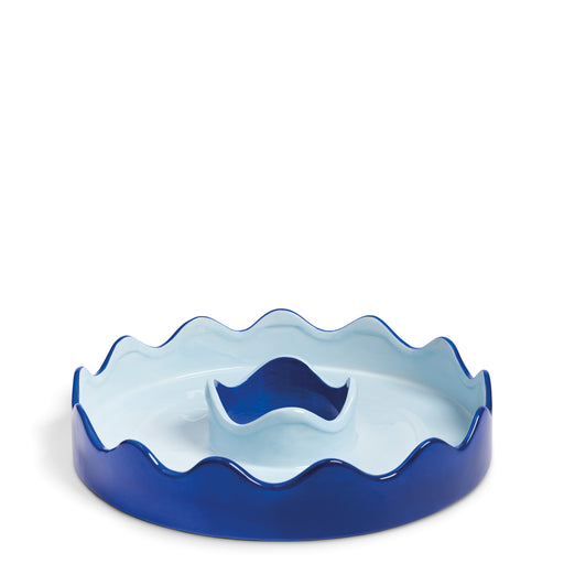 Wiggle Tray <br> 
Blue <br> 
(Ø 32 x H 6) cm