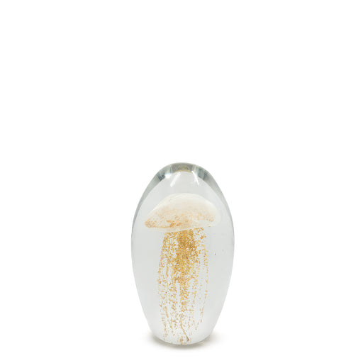 Sulfide Jellyfish <br> White <br> (Ø 8 x H 13.5) cm