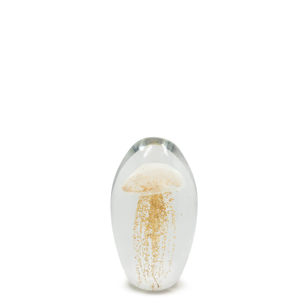 Sulfide Jellyfish <br> White <br> (Ø 8 x H 13.5) cm