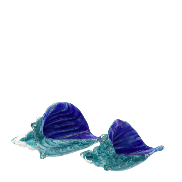 Glass Shell <br> (L 22 x W 14 x H 14) cm
