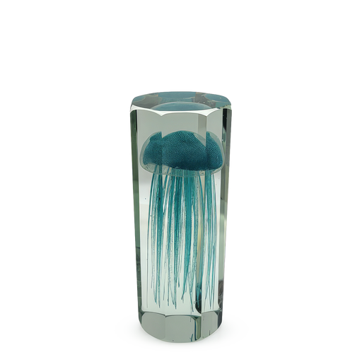 Sulfide Jellyfish <br> Aqua <br> (Ø 9 x H 21) cm