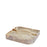 Cuba Bubble Crystal Ashtray <br> Brown <br> (L 20 x W 17 x H 4) cm