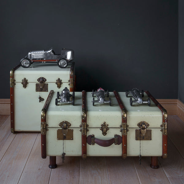 Stateroom Trunk Table <br> Off White <br> (L 82 x H 46) cm