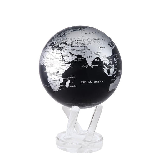 Globe <br> Black & Silver <br> (Ø 12 x H 18) cm