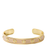 Gem Bangle Cuff<br> Beige Mastic