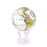Globe <br> White Antique Terrestrial <br> (Ø 12 x H 18) cm