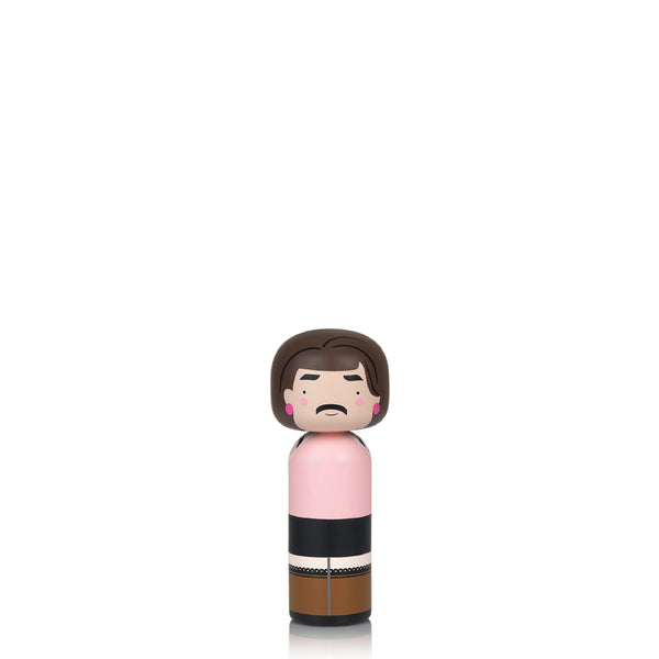 Freddie Mercury Kokeshi Doll <br>
I Want to Break Free <br>
(H 14.5) cm