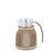 Diana Carafe with Leather Cover <br> Taupe <br> 600 ml