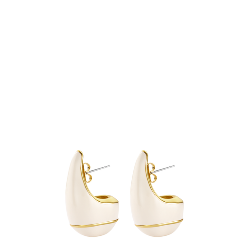 Drop Earrings<br> White Sand