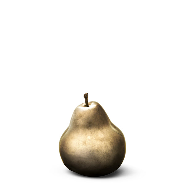Pear Brilliant Glazed <br> 
Bronze
<br> (Ø 12 x H 12.5) cm
