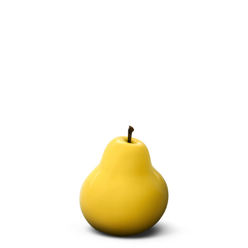 Pear Brilliant Glazed <br> 
Yellow
<br> (Ø 12 x H 12.5) cm