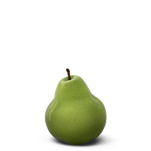 Pear Brilliant Glazed <br> 
Green
<br> (Ø 22 x H 23) cm