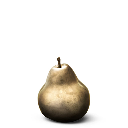 Pear Brilliant Glazed <br> 
Bronze
<br> (Ø 22 x H 23) cm