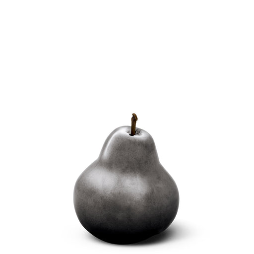 Pear Brilliant Glazed <br> 
Anthracite
<br> (Ø 22 x H 23) cm