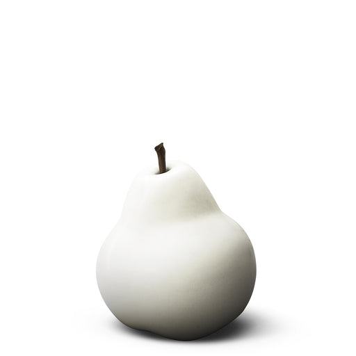Pear Brilliant Glazed <br> 
White
<br> (Ø 29 x H 29) cm