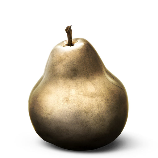 Pear Brilliant Glazed <br> 
Bronze
<br> (Ø 38 x H 38) cm
