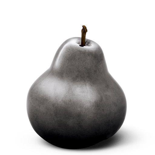 Pear Brilliant Glazed <br> 
Anthracite
<br> (Ø 38 x H 38) cm