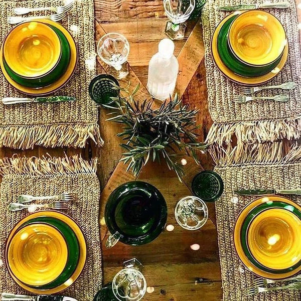 Saint Tropez Dinner Plate <br> Set of 6 <br> (Ø 27 x H 2) cm