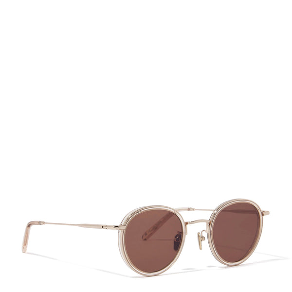 The Erno <br> Clear Frame <br> Brown Lenses
