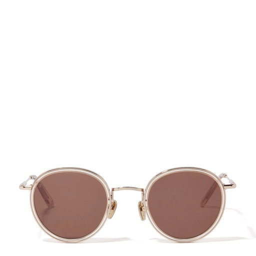 The Erno <br> Clear Frame <br> Brown Lenses