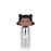 Jean-Michel Basquiat - Three Point Crown Kokeshi Doll <br> (H 22.5) cm