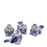 Blue Bird Family <br> 
Set of 4