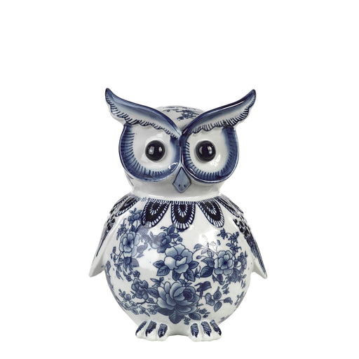 Money Box <br> Owl <br> (L 18.5 x W 15.5 x H 25.5) cm