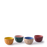 Multi-Color Cappuccino Cup <br>
Set of 4 <br>
175 ml