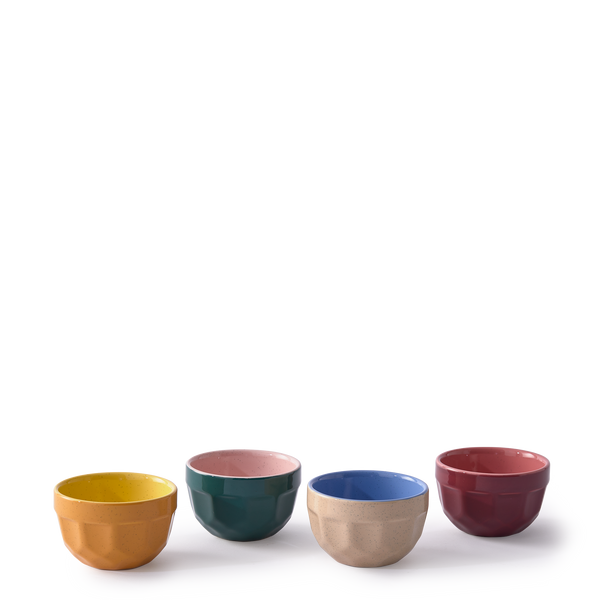 Multi-Color Cappuccino Cup <br>
Set of 4 <br>
175 ml