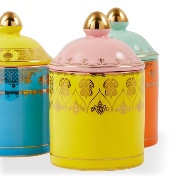 Grandpa Jar <br> Yellow <br> (Ø 9.2 x H 14) cm