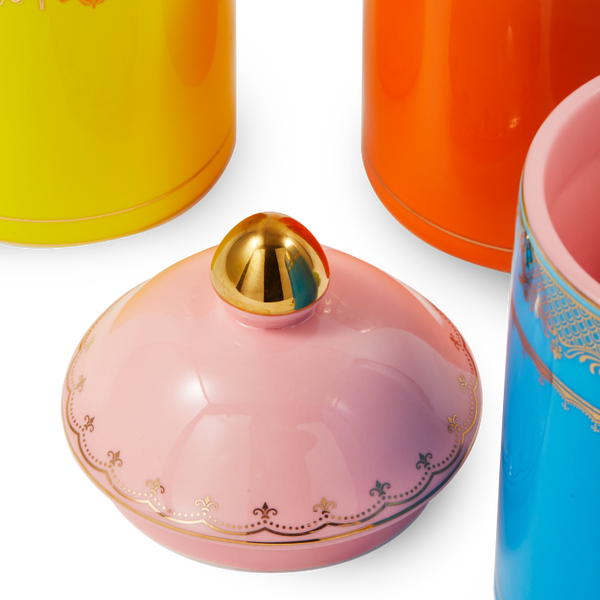 Grandpa Jar <br> Yellow <br> (Ø 9.2 x H 14) cm