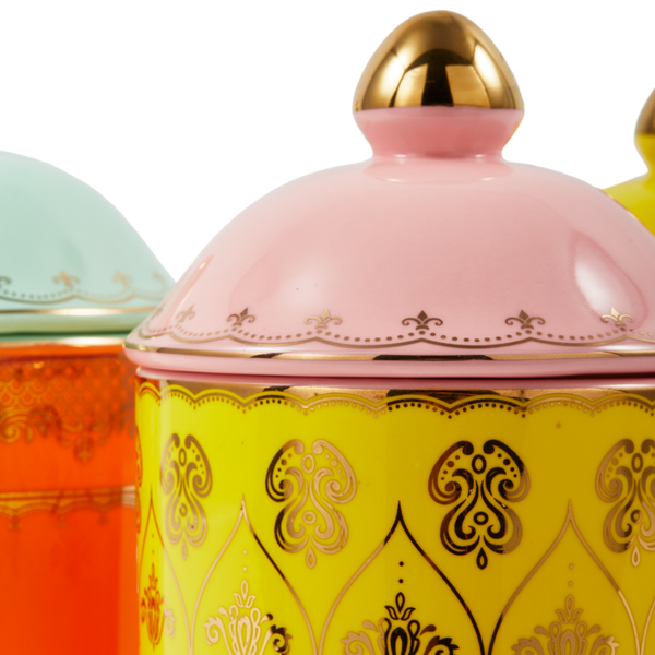 Grandpa Jar <br> Yellow <br> (Ø 9.2 x H 14) cm