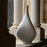 The Muse Vase <br> 
Glacier White
<br> (L 18 x W 31.5 x H 57) cm
