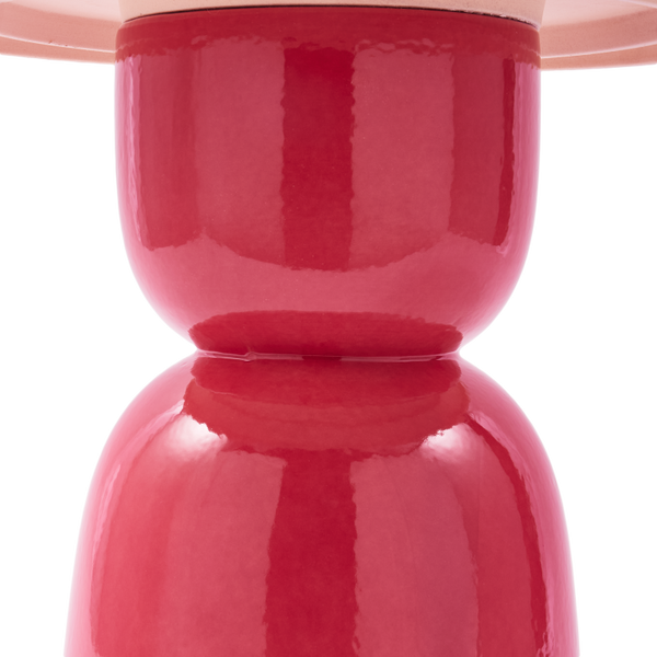 Pawn Side Table <br> Light Pink <br> (Ø 40 x H 40) cm