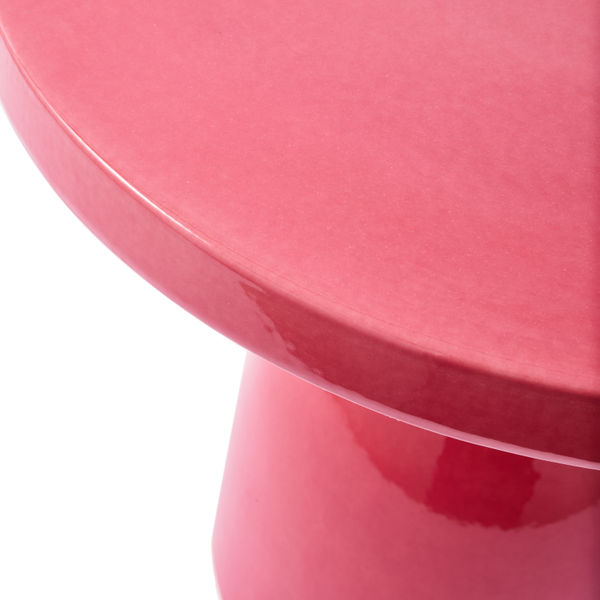 Pawn Side Table <br> Light Pink <br> (Ø 40 x H 40) cm