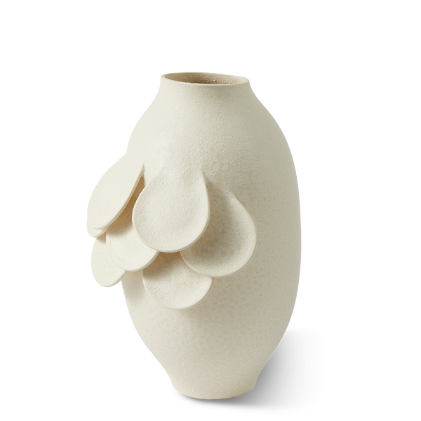 Quillie Vase <br>
Beige <br>
(Ø 25 x H 45) cm