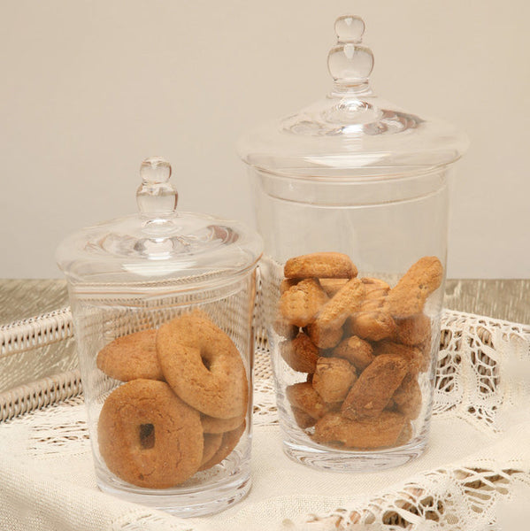Glass Containers <br> Set of 2