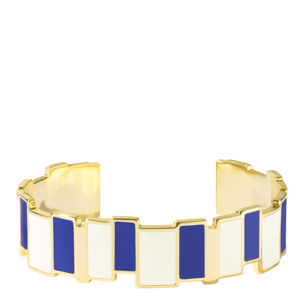 Inès Multi Thin Cuff <br> Navy Blue